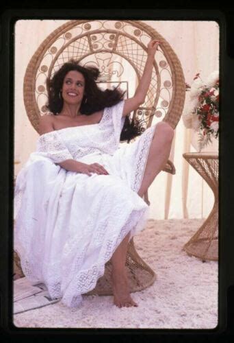 Sônia Braga Striking barefoot Glamour Portrait 1987 Original 35mm