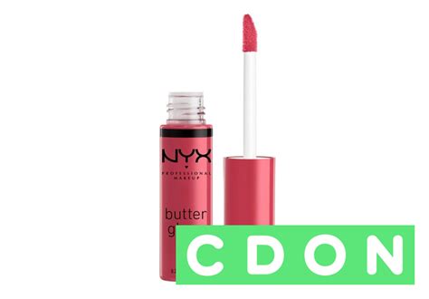 Nyx Prof Makeup Butter Lip Gloss Strawberry Cheesecake Cdon