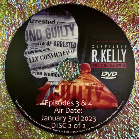 surviving r kelly part iii the final chapter complete documentary 2 dvd set 2023 docuseries