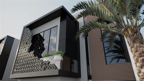 Modern Villa Design Riyadh Saudi Arabia On Behance