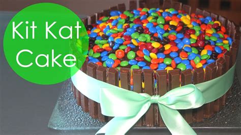 Kit Kat Cake With Mandms Youtube