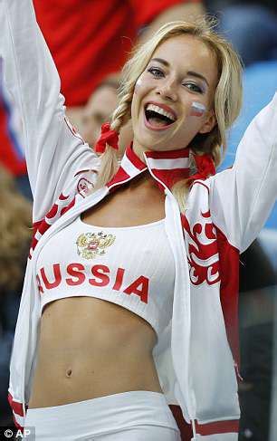 Russia Fan Dubbed World Cup S Sexiest Supporter Is A Porn Star