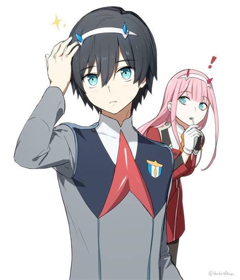 Hiro X Zerotwo Art Rdarlinginthefranxx