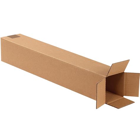24x4x4 Box Tall Corrugated Cardboard Boxes Bundle Of 30 Tall Tube
