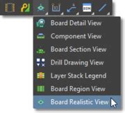 Working With A Board Realistic View Object On A Draftsman Document In