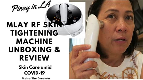 Mlay Rf Skin Tightening Machine Unboxing And Review Skin Care Amid