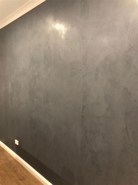 Dulux Concrete Effect Paint In Onyx Edge Concrete Wall Panels