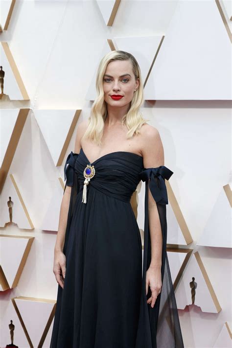 Margot Robbie 2020 Oscars In Los Angeles Gotceleb