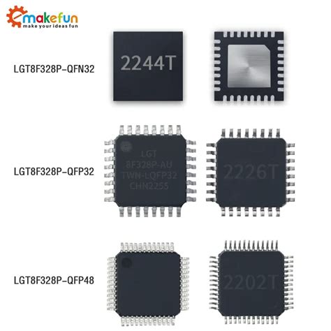 Emakun Lgt F P Qfp Qfn Qfp Compatible Con Atmega P Nullab Nano Reemplaza A Minievb