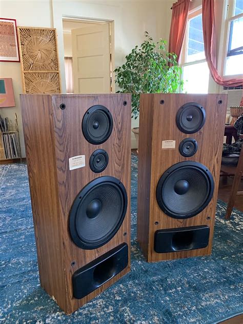 Vintage Pioneer Cs R571 Floorstanding Speakers Reverb