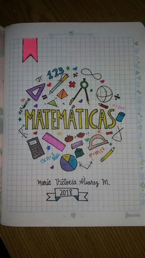 Cuaderno Matemáticas Math Notebook Ok Cuadernos De Matemáticas