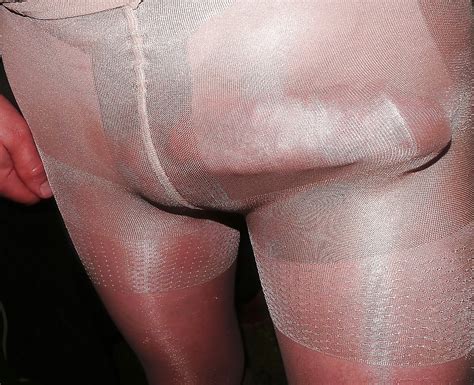 Sissy Cock In Tight Shiny Pantyhose Hardness Test 17 Pics Xhamster