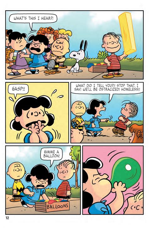 Peanuts Comic Strip Characters