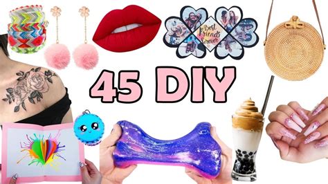 45 diy projects to make when you are bored under 5 minutes quarantine best of girl crafts