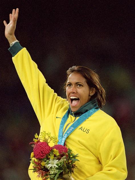 Cathy Freeman Sydney Olympics Glynis Nunn Gold Medal 400m The Courier Mail