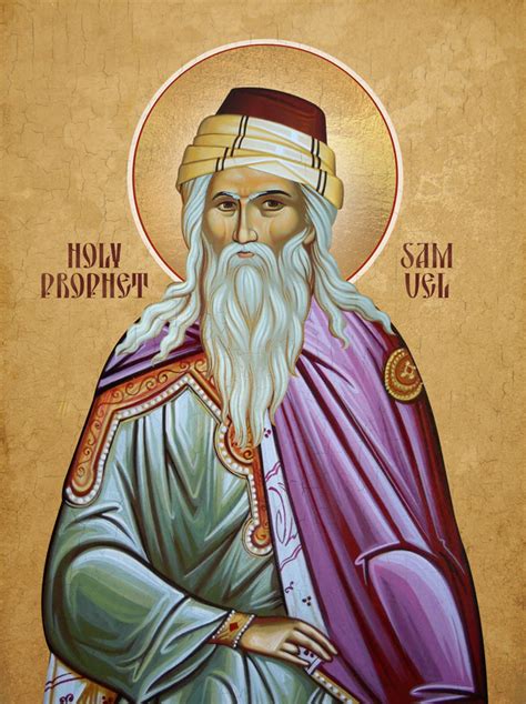 Icon Of Holy Prophet Samuel 1sa16