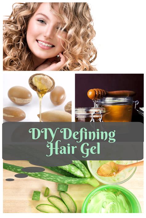 Aloe vera gel, 1/2 c. DIY Defining Hair Gel | Hair gel, Homemade hair products, Hair care treatment