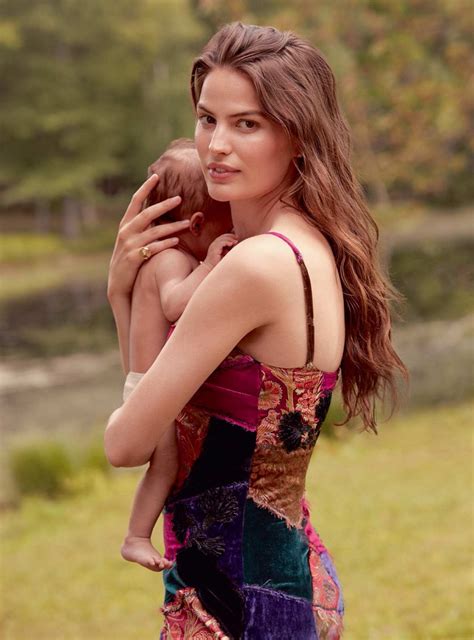 Cameron Russell Is Facing The Future With Baby Asa In Harpers