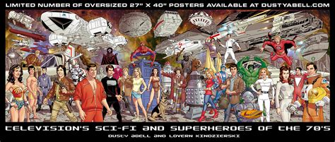 Can You Name All 51 Characters On This Awesome 70s Sci Fi Tv Poster