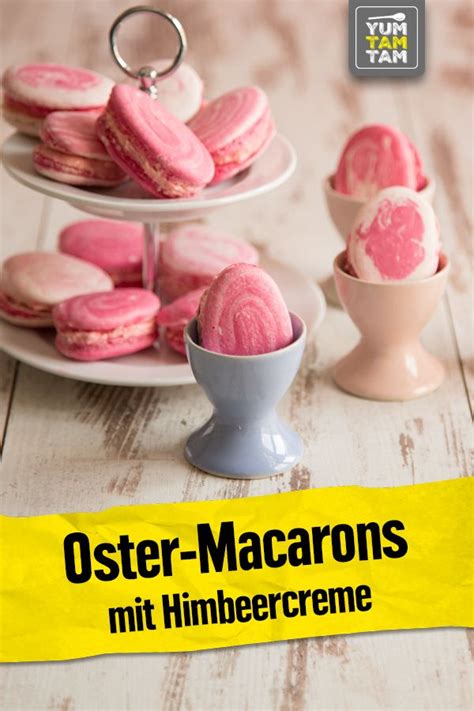 Was kostet osterhase bei edeka und was gibt es im sortiment? Oster-Macarons mit Himbeercreme in 2020 | Himbeeren ...