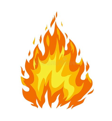 Fire Vectorfire Logo Icon Stock Vector Illustration Of Fire 121467954