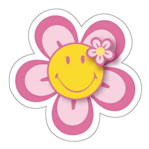 Flower Smiley Face Clipart Clip Art Library