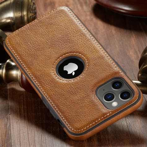 For Iphone Pro Max Case Luxury Business Leather Stitching Etsy Uk