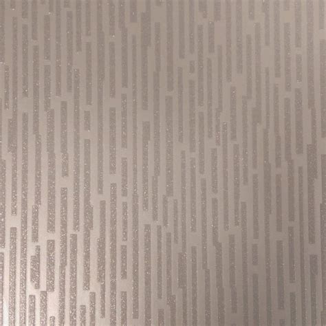 Sample Rasch Luxe Matchstick Stripe Pattern Metallic Glitter