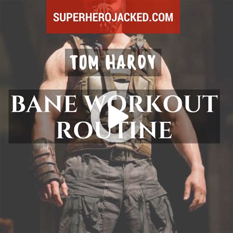 30 Minute Bane Home Workout For Gym Fitness And Workout Abs Tutorial