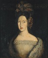 Queen Maria Sofia de Neuburgo (1666-1699) second wife of King Pedro II ...