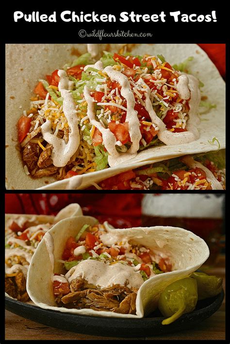 They are quick, easy, healthy, flavorful and everything you love about tacos. Best Slow Cooked Pulled Chicken Street Tacos - Wildflour's ...