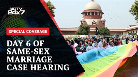 Supreme Court Supreme Court Constitutional Bench Streaming Same Sex