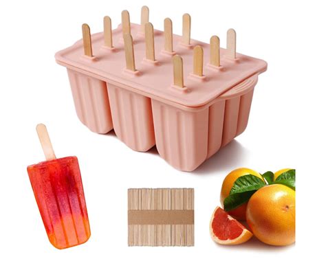 Popsicle Moldspopsicle Mold 10 Pieces Silicone Ice Pop 保証
