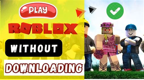 How To Play Roblox Without Downloading It 2023 Youtube