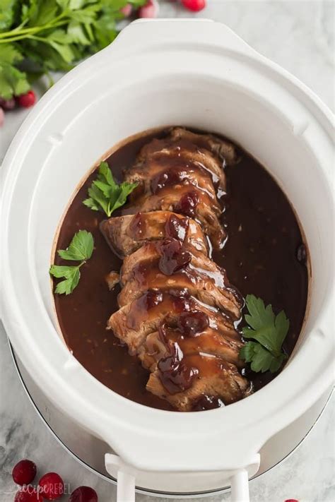 It's such an easy meat to cook as the focal point of any dinner. This Crock Pot Pork Tenderloin with Cranberry Sauce is an ...