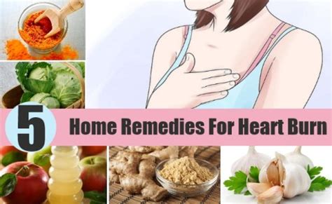 Top 5 Home Remedies For Heart Burn Natural Treatments And Cures