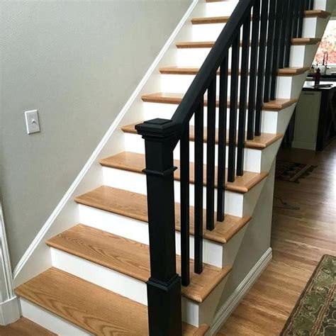 Image Result For Painting Wooden Stair Rails Painting Wooden Stairs