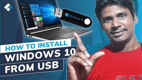 How To Install Windows 10 Using Usb Flash Drivependrive