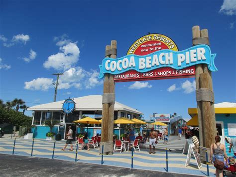 Cocoa Beach Pier Cocoa Beach Restaurant Bar Pier Resort Florida