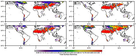 Frontiers Dynamic Dust Source Regions And The Associated Natural And