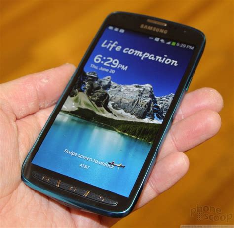 Hands On Samsung Galaxy S4 Active For Atandt Phone Scoop