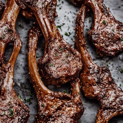 Minted Lamb Chops Recipe