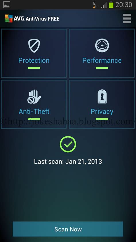 Over 100,000,000 people already installed avg's antivirus mobile security apps. AVG AntiVirus FREE for Android™ ~ Jsoftware