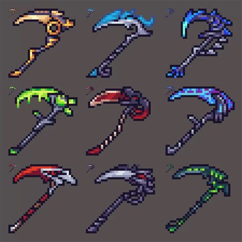 32x32 Scythe Weapon Pack Minecraft Texture Pack
