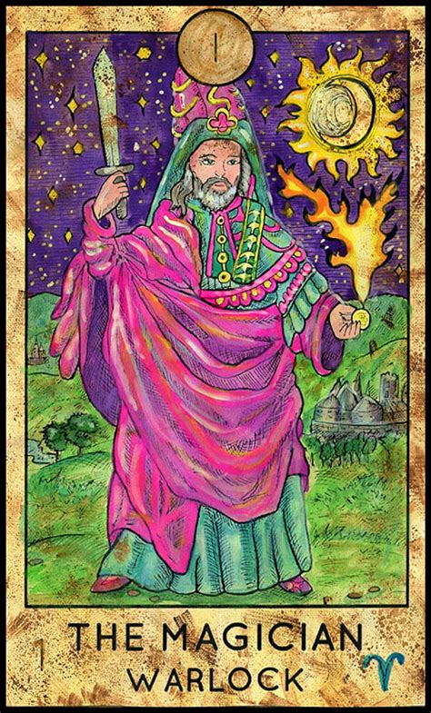 Tarot Oracle The Magician Fantasy Cafe Astrology Com