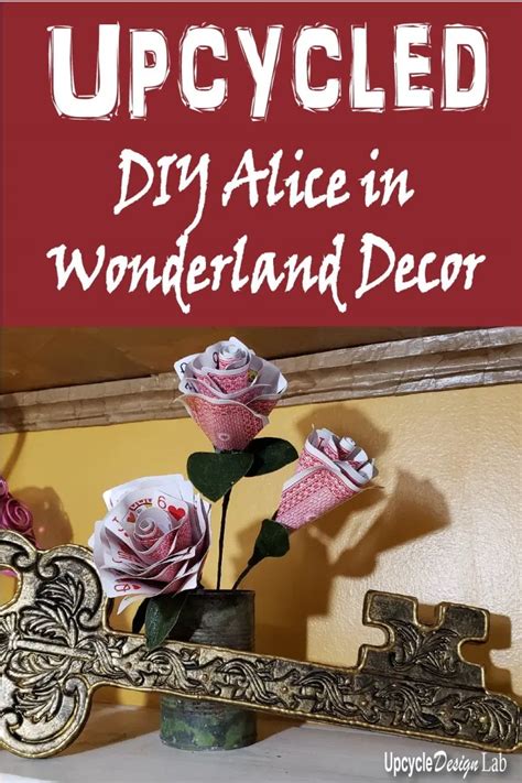 #madhatterstablescape #aliceinwonderland today i'm going to show you how to make an alice in wonderland tea party / mad hatter's tea tablescape! DIY Alice in Wonderland Decor Part 1 - Craft Room Makeover- Extreme Upcycling in 2020 | Upcycle ...