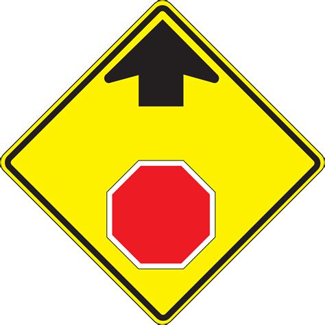 Stop Ahead Stop And Yield Sign Frr371