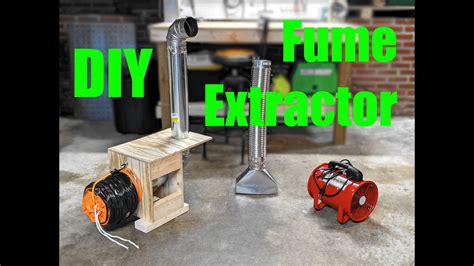 Diy Fume Extractor Build For Welding In Home Workshop Youtube