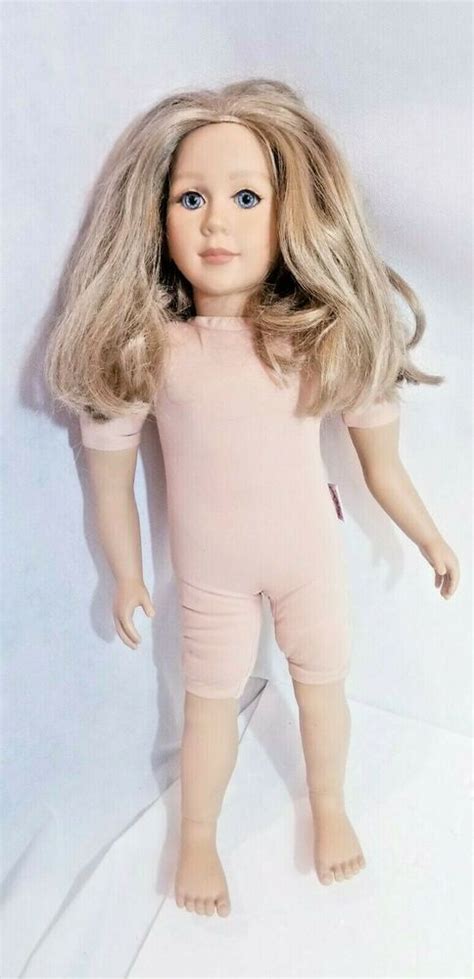 My Twinn Doll 23” 1990s Light Blue Eyes Blonde Hair Poseable Twin