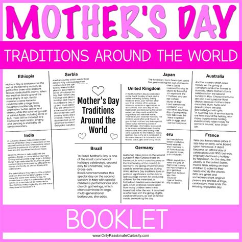 Mothers Day Traditions Around The World Only Passionate Curiosity